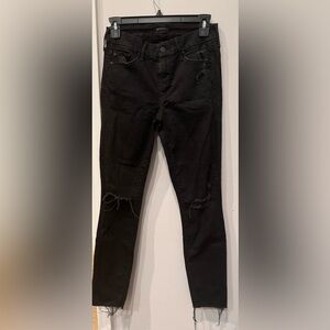 Mother size 26 black jeans